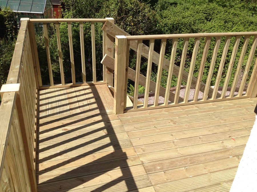 Decking (Timber & Composite) by PC Landscaping in South Devon: project photo 8